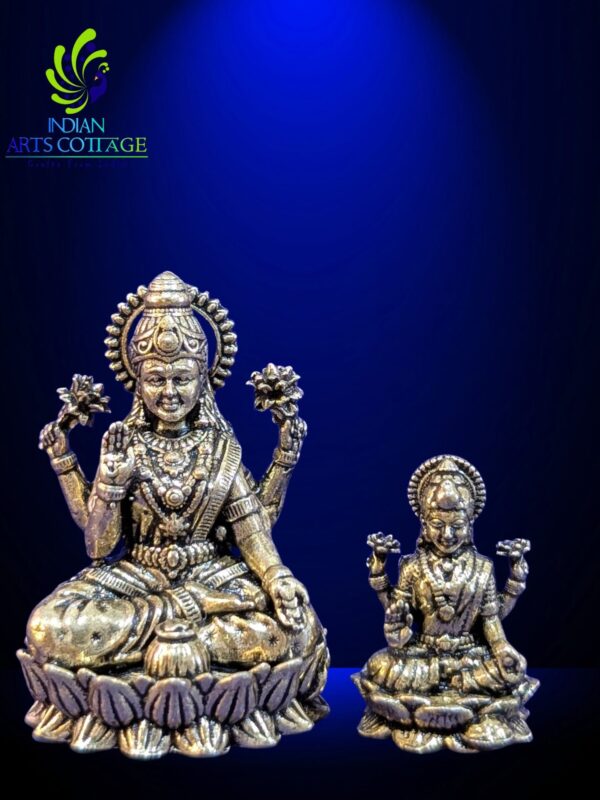 Lakshmi on Lotus Super Fine Brass