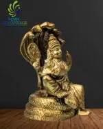 Sree Poornathreyeesa Idol Bronze 6 In - Image 4