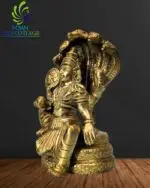 Sree Poornathreyeesa Idol Bronze 6 In - Image 3