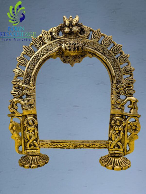 Brass Prabha- Arch for Idols 12 In